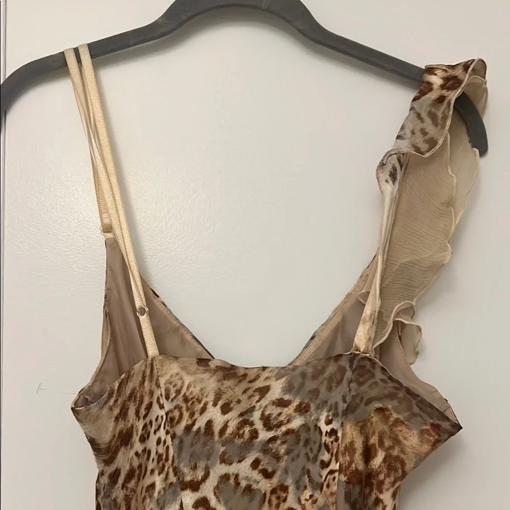 L’Equipe Leopard Print Asymmetrical Dress - Picture 7 of 10